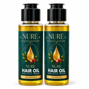 NURE Hair Oil Azadi Sale – Buy 2 Hair Oil Bottles for Rs. 2,200 | Natural Hair Growth Oil